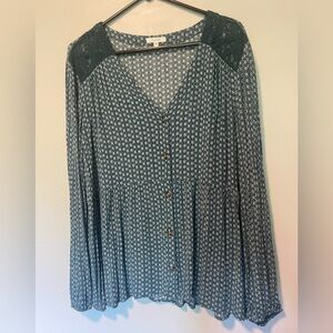 Maurices Women’s Babydoll Tunic Top Sz XXL